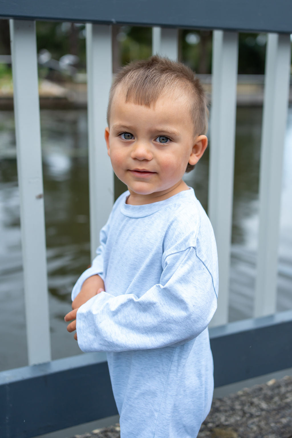 Kaiābaby Grey Romper