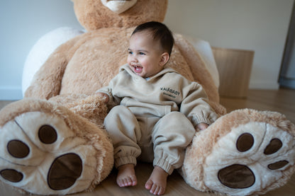 Beige Tracky Set